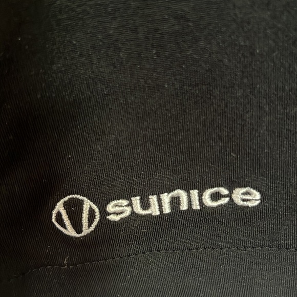 SUN ice black t zip long sleeve top size medium - Picture 10 of 16